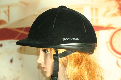 Geologic Reitmütze Helm Decathlon Creation CPX-3000 schwarz Größe M/XL 57-61 cm - Bild 2 von 11