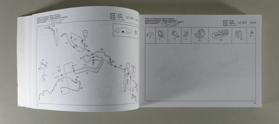 Catalogo Immagini/Catalogo Ricambi Mercedes Classe E W210 E200/E230 Ecc. Di - Immagine 2 di 4