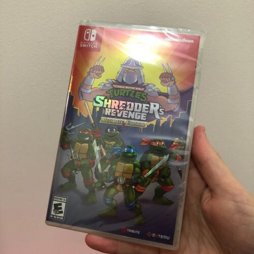 TMNT Turtles Shredder's Revenge Ultimate Edition - LRG Soho Holo Foil Cover NEW