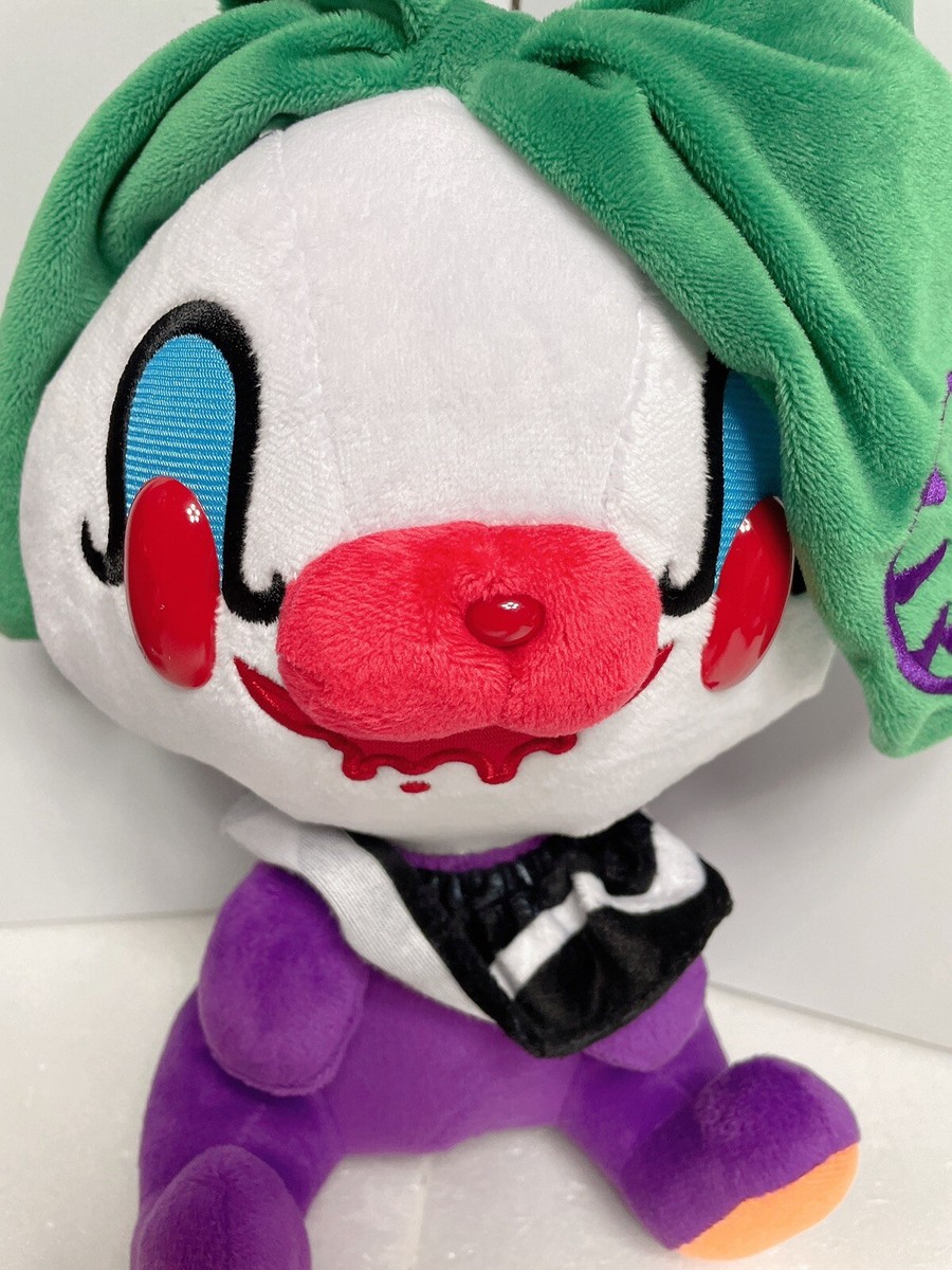 Chax GP Gloomy Bear Bunny Plush Doll Sketchy Clown Red Green