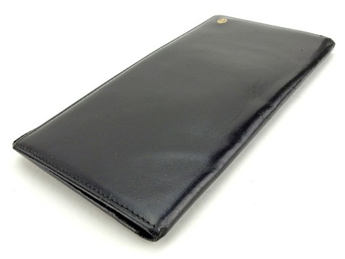 Sac à main portefeuille Cartier populaire portefeuille long or noir homme authentique doccasion Y6384