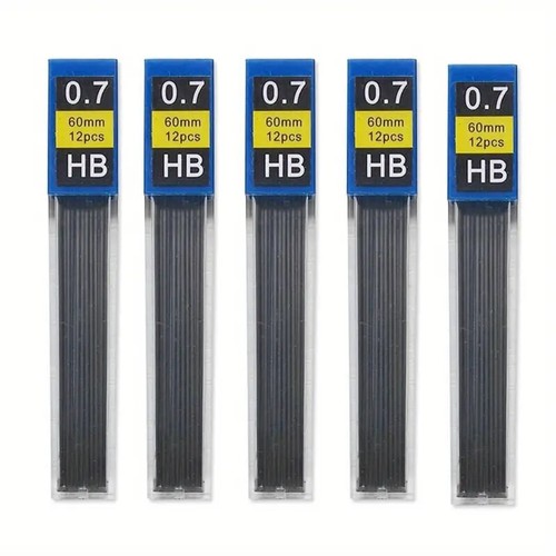 Recarga de cables HB para lápiz mecánico automático-12 cables de recarga por tubo 0.3-1.3 - Imagen 2 de 12