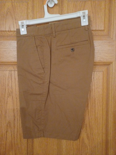 Goodfellow & Co Herren Größe 32 9" Schrittlänge Linden vorne flach Shorts khaki neu mit Etikett - Bild 3 von 9