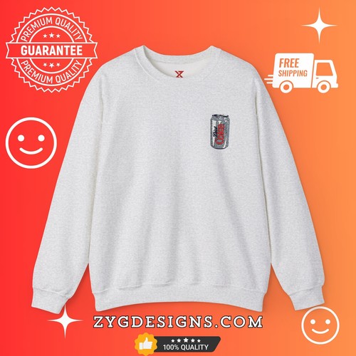 Embroidered Diet Coke Can Crewneck | Diet Coke Gift | Fun Embroidered Crewneck - Foto 3 di 21