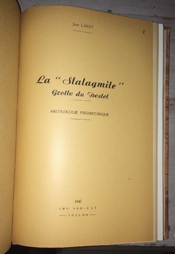 TOULON. PRÄHISTORIE DER REGION TOULONNAISE.JEAN LAYET.1943-1961 SAMMLUNG 21 Fasc. - Bild 4 von 12