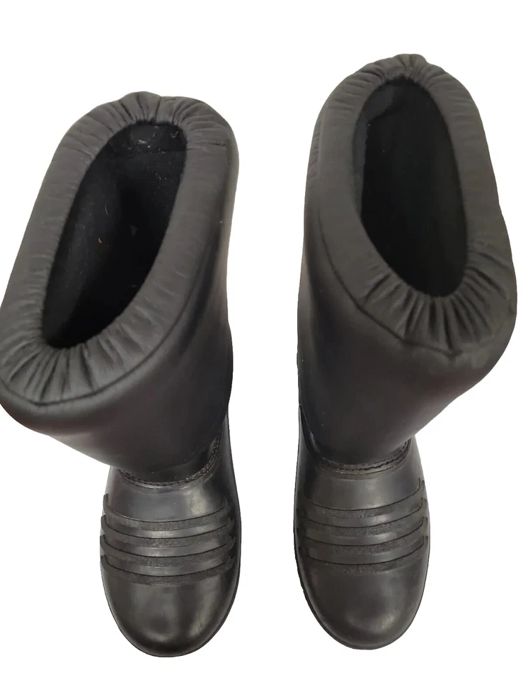 Botas de moto de nieve CKX Kimpex talla 7-8 adulto negras EXCELENTE ESTADO Foto 4 de 4