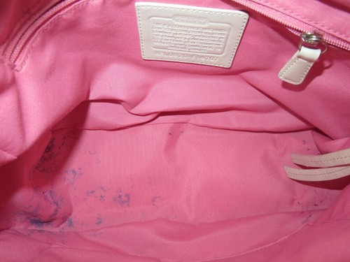 Coach 2010 Zoe Leather Hobo Handbag in Cream White - Picture 6 of 11