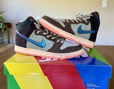 Size 10.5 - Nike SB Dunk High Pro x Concepts TurDUNKen Brown