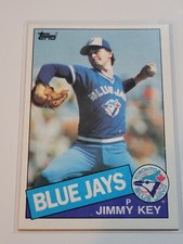 JIMMY KEY 1985 Topps #193.  BLUE JAYS