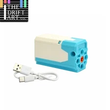 Blue Technic Parts M Motor w Batteryfor Lego Kits Car Train Building Block Set