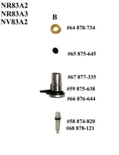 CoFast® High Quality Trigger Valve Assembly B for Aftermarket Hitachi NR83A2