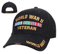Black World War 2 Ww2 Wwii Veteran Memorial Day Parade Military Baseball Hat Cap on sale Black World War 2 Ww2 Wwii Veteran Memorial Day Parade Military Baseball Hat Cap on sale