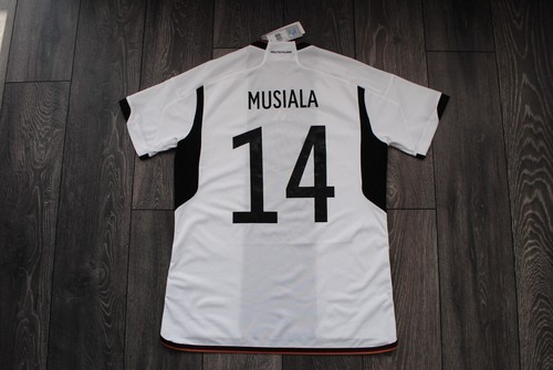 MUSIALA GERMANY JERSEY 2022 2023 HOME FOOTBALL SHIRT HJ9606 ADIDAS SIZE L MEN'S - Picture 10 of 11