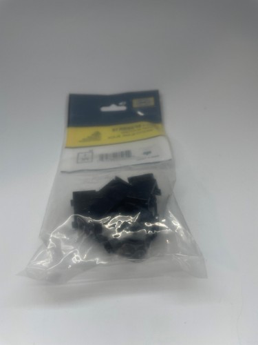 Hubbell SFSBBK10 AV Connector - Smooth Blank Black 10 pc - Picture 2 of 5