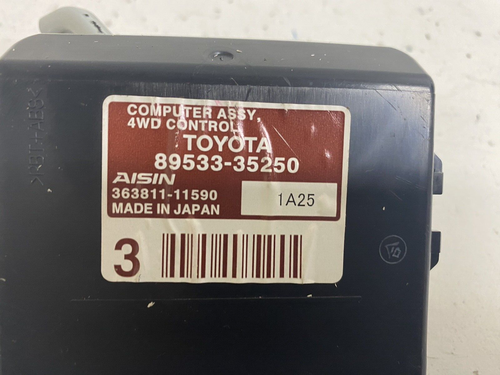 2010-2012 Toyota 4Runner SR5 Trail Transfer Case 4x4 Control Module Computer - Bild 2 von 4