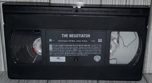 The Negotiator (VHS, 1999) Samuel L Jackson Kevin Spacey David Morse - Foto 7 di 12