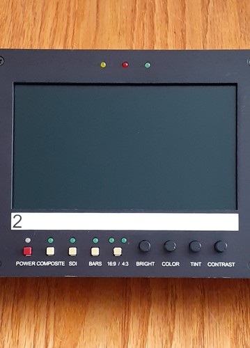 Marshall V-R63P-SDI Triple 5.8 " Rack Mounted LCD Monitor with SDI - Picture 7 of 16