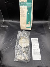 RadioShack 33-3025A White Desktop Computer Microphone READ