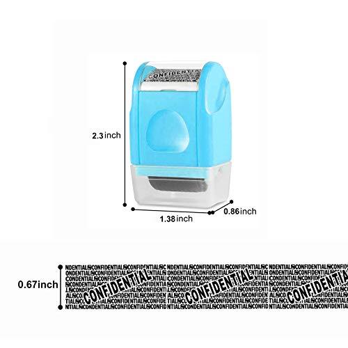 Identity Theft Protection Roller Stamp ID Guard Security Stamp for Mail Address - Picture 4 of 4