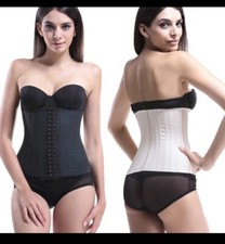 Waist Trainer Slimming Vest Corset Top Curves Body Shaper 100 Latex Belly Slim