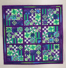 New ListingCompleted Needlepoint Canvas Needle Delights Originals - Sudoku Delight Lagoon