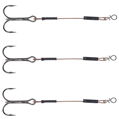 Balzer Shirasu Zander Stinger Rig/Clip 7x7 | #8 bis #1 | 3,5cm bis 11,5cm 3 Stk