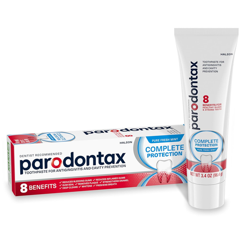 Complete Protection Toothpaste for Bleeding Gums, Gingivitis Treatment and Cavit