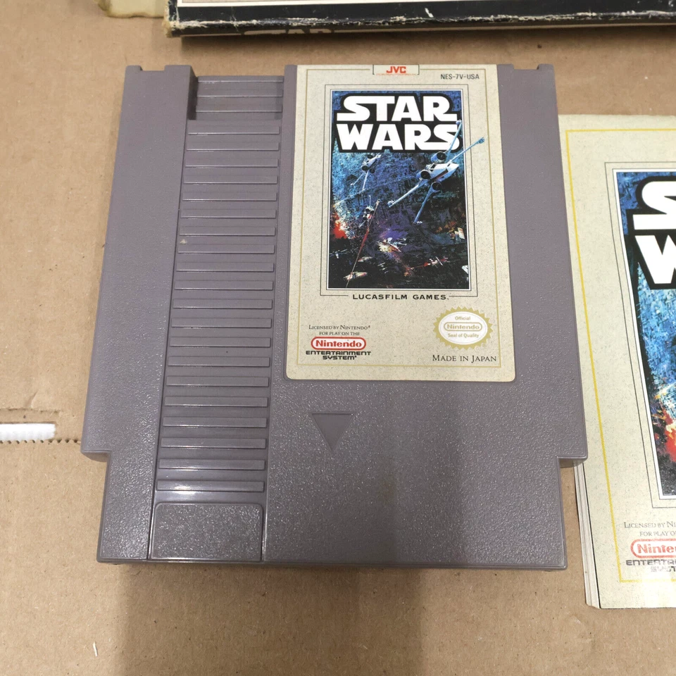 Star Wars Game Pak 1991 para Nintendo NES con documentación y paquete NES-7V-USA Foto 2 de 4