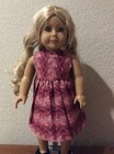 Maroon American Girl Doll Dress Free Shipping!