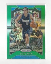 2019-20 Panini Prizm Prizms Green #28 Steve Nash Mavericks