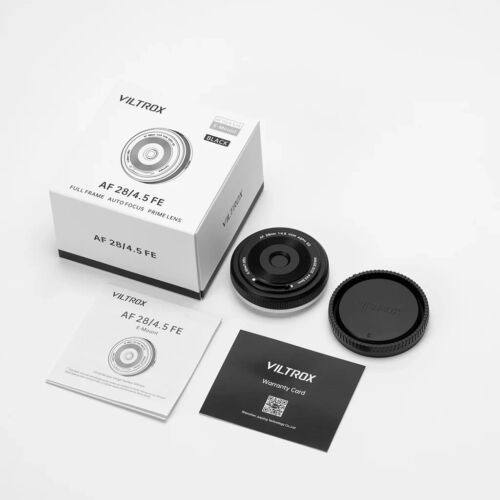 Lente Pancake Viltrox AF 28 mm f/4,5 para Fujifilm X Mount - Vendedor del Reino Unido - ¡Nueva! - Imagen 4 de 8