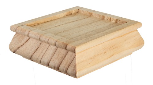 Staircase Newel Post Cap Pyramid Clear Pine for 90mm Newels Full or Half Options - Picture 12 of 17