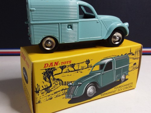 DAN TOYS 1/43 #021 CITROEN 2CV FOURGONNETTE ESPAGNOLE NEUF BOITE cha - Picture 3 of 5