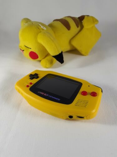 Backlit Nintendo GBA Game boy Advance Custom Backlight GBA IPSv2 mod Pokemon - Picture 4 of 4