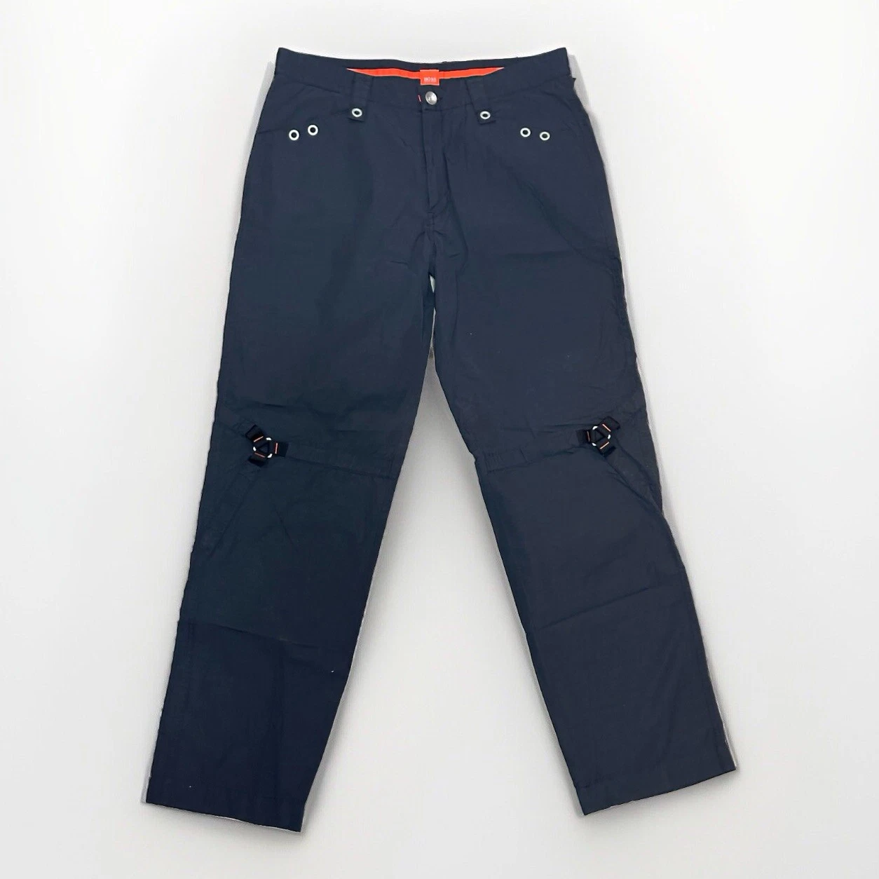 Hugo Boss Nylon D Ring Baggy Pants Techwear Streetwear Designer Size 35