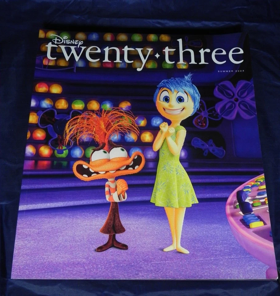 Revista Disney veintitrés D23, Lote de 4 - 2023 Primavera Otoño Invierno 2024 Verano Foto 3 de 4