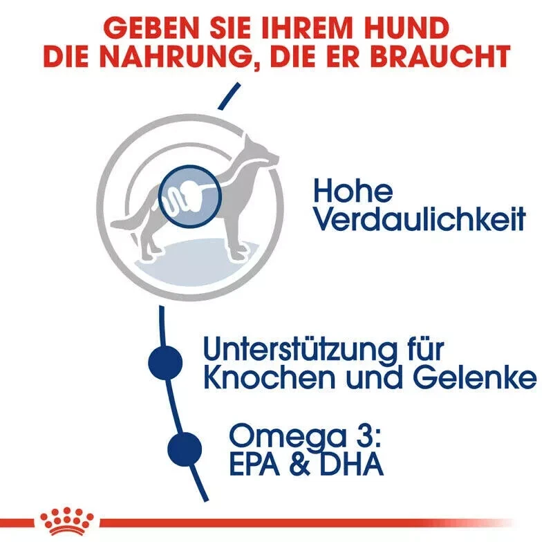 15 kg ROYAL CANIN Maxi Adult Trockenfutter adulte große Hunde gesunde Verdauung - Bild 4 von 4