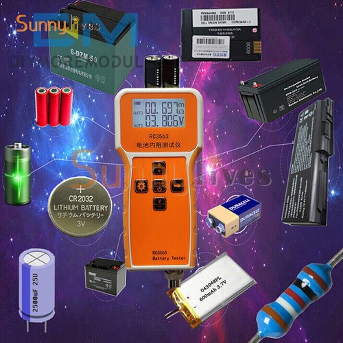 RC3563 Battery/Ternary LiPo/LiFePO4 18650 Battery Internal Resistance Tester - Picture 7 of 16