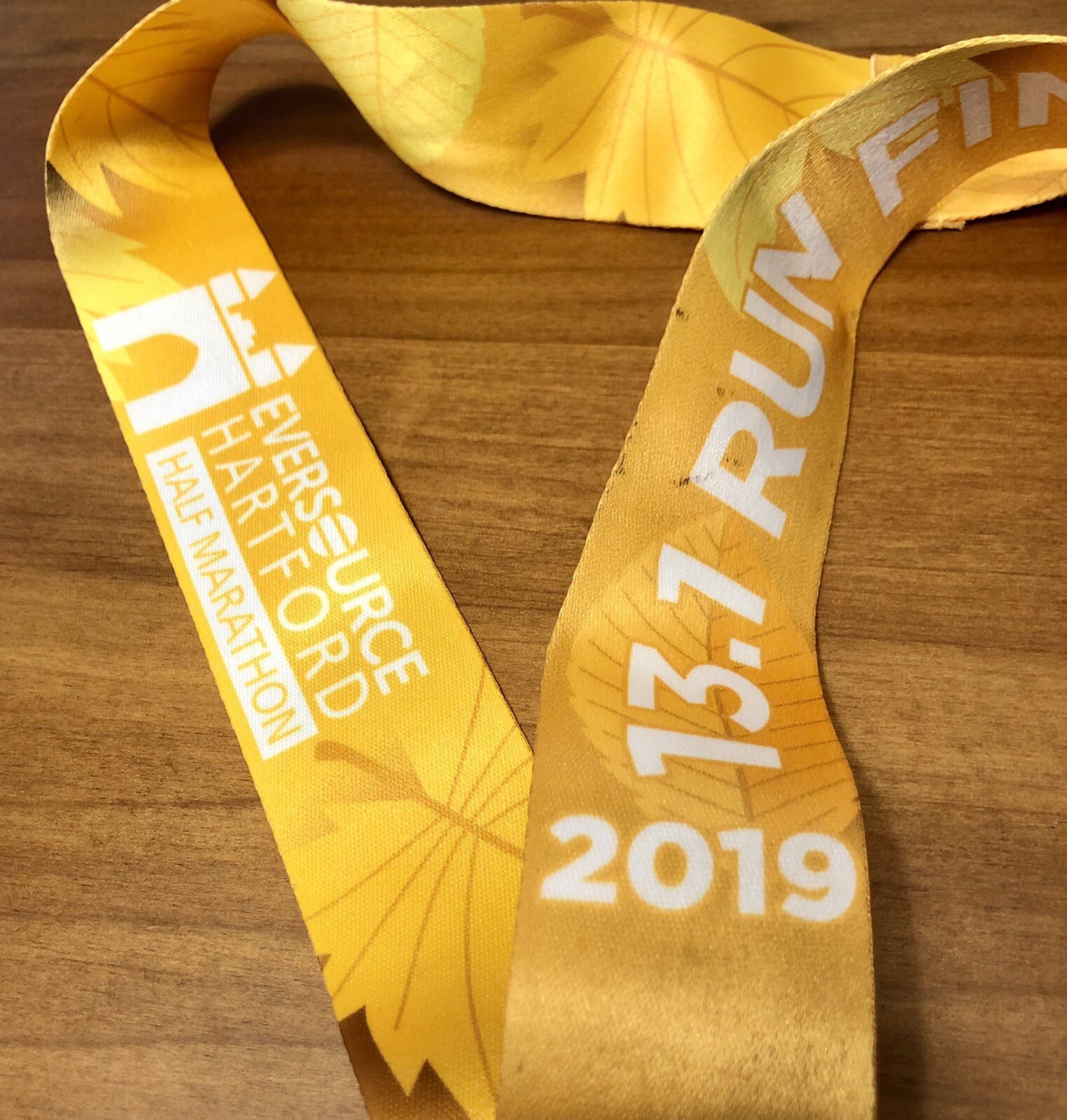 Eversource Hartford Half Marathon 2019 Finishers Race Run Medal HMF CT 1/2 13.1 eBay