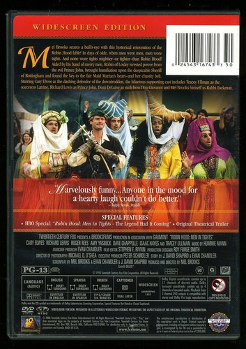 ROBIN HOOD MEN IN TIGHTS DVD - Picture 2 of 2