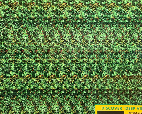 Ceaco Magic Eye 3-D Illusions 550 Pc Jigsaw Puzzle #2200-7 Green 18"x24" Sealed - Picture 3 of 6