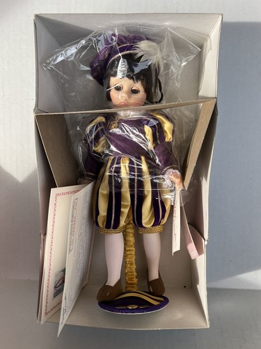 MUÑECA MADAME ALEXANDER "PRÍNCIPE ENCANTADOR" 12” VINTAGE Etiqueta de mano, caja, soporte personalizado - Imagen 8 de 13