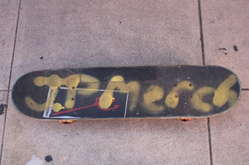 WORLD INDUSTRIES Flameboy King Vintage Completo Skateboard Deck Camion Ruote - Foto 9 di 12