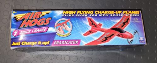 Vintage Air Hogs Plane Spin Master Eradicator Ricarica Rapida SCATOLA APERTA NUOVO - Foto 4 di 9