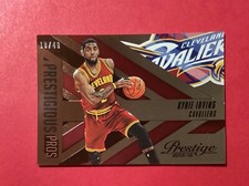 2015-16 Prestige #16 Kyrie Irving PRESTIGIOUS PROS /49 SP | Cleveland Cavaliers