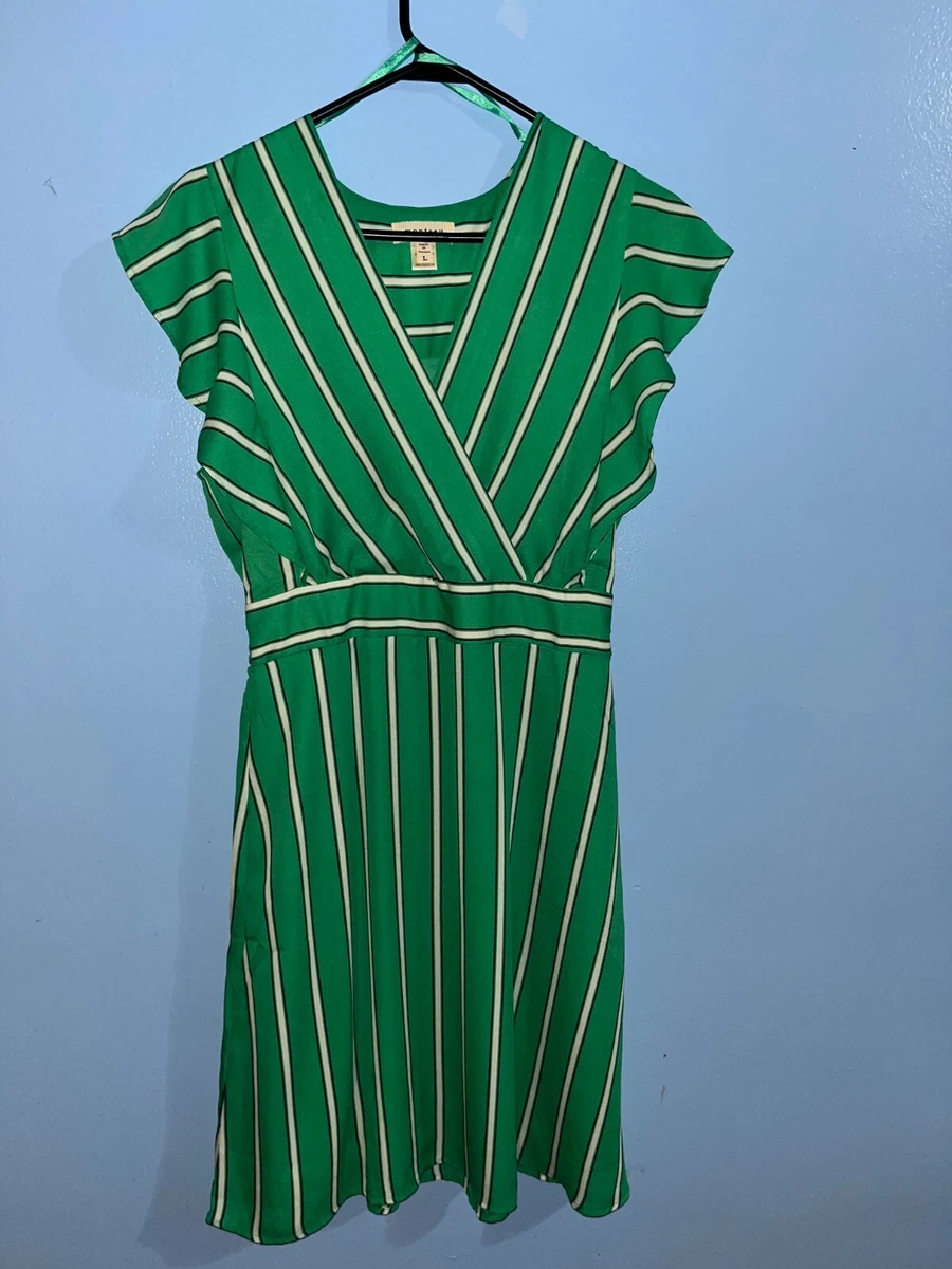 Monteau green dress cheap