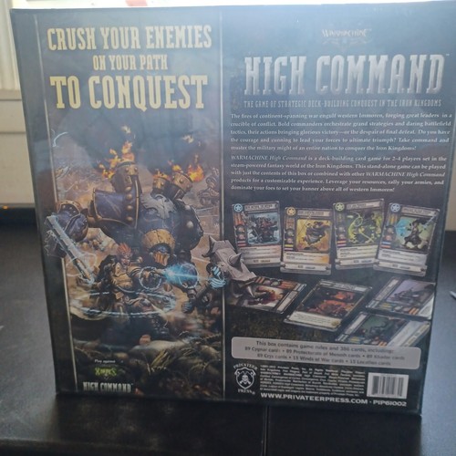 Warmachine High Command Deck Building Game - Picture 2 of 2