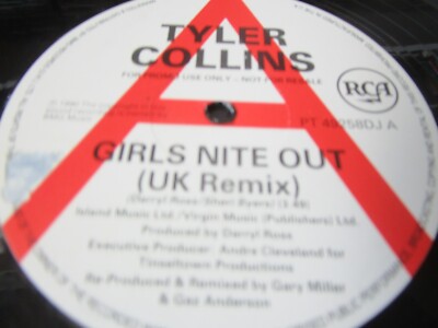 Tyler Collins Girls Nite Out RCA Records PT 49258DJ Promo Vinyl 12 inch Single