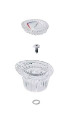 Genuine Moen Chateau Single-Knob Tub Shower Replacement Kit Chrome/White Insert.