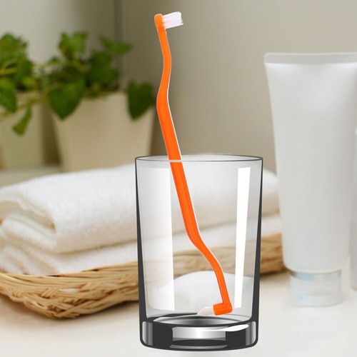 4PCS Toothbrushes Gum End Tuft Toothbrush Double Headed Travel Interdental - Bild 6 von 12